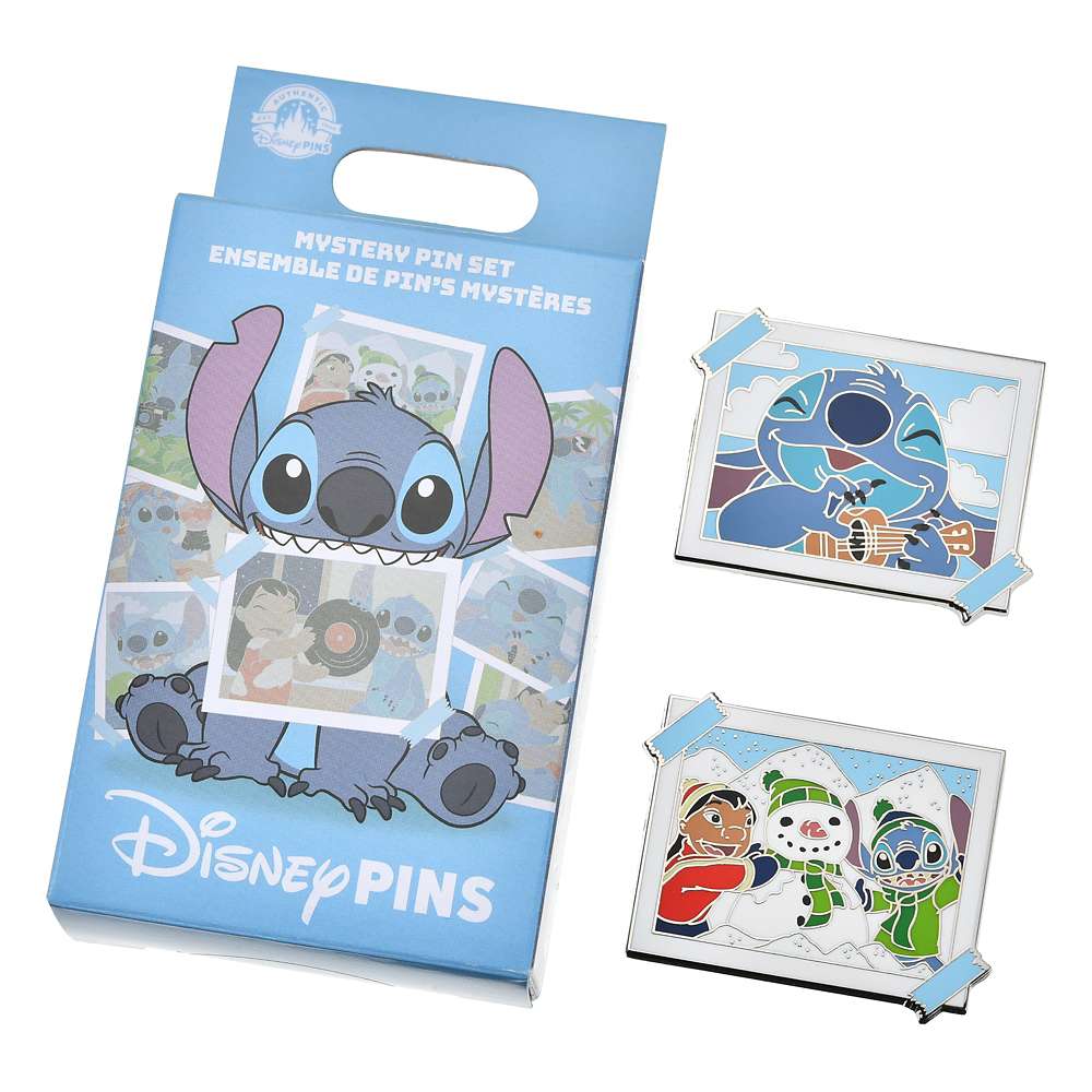 Stitch 盲盒Pin (2個入) Shiny Disney Stitch Day Collection
