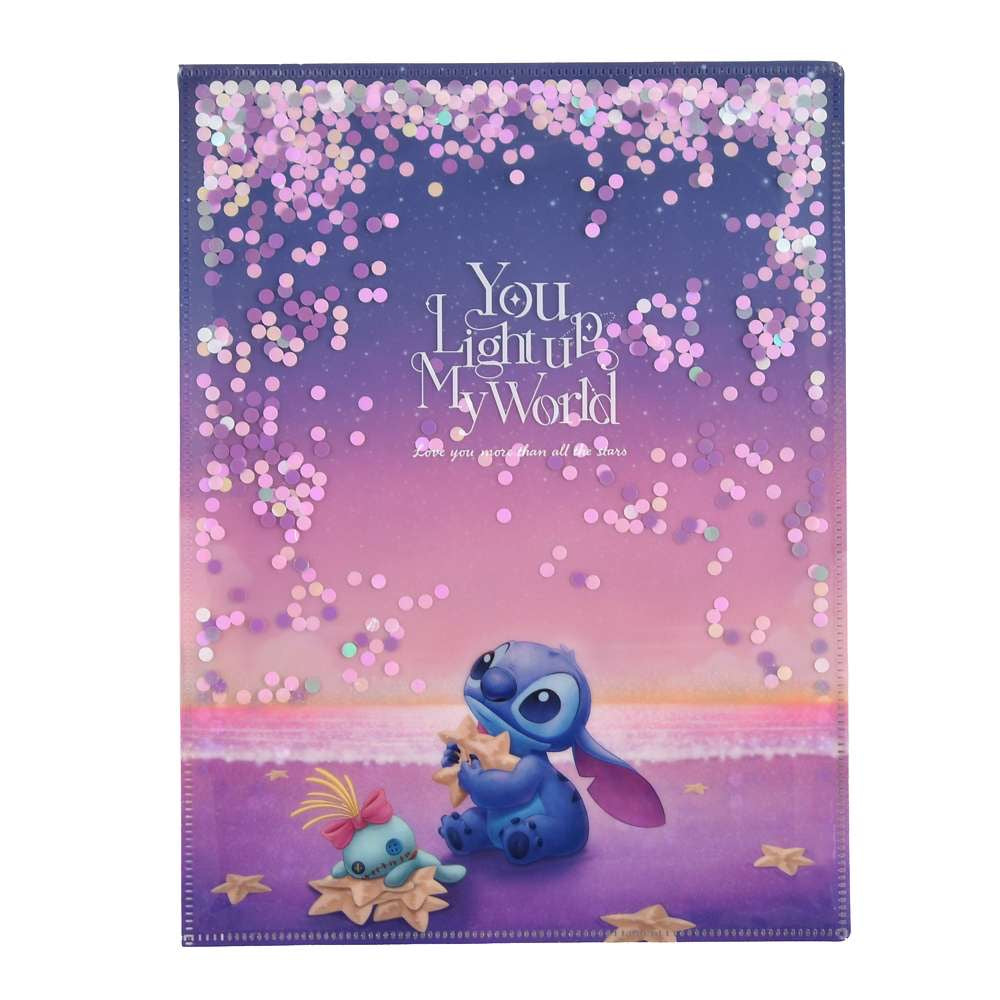 Stitch 流沙雙面File - DISNEY STITCH DAY COLLECTION