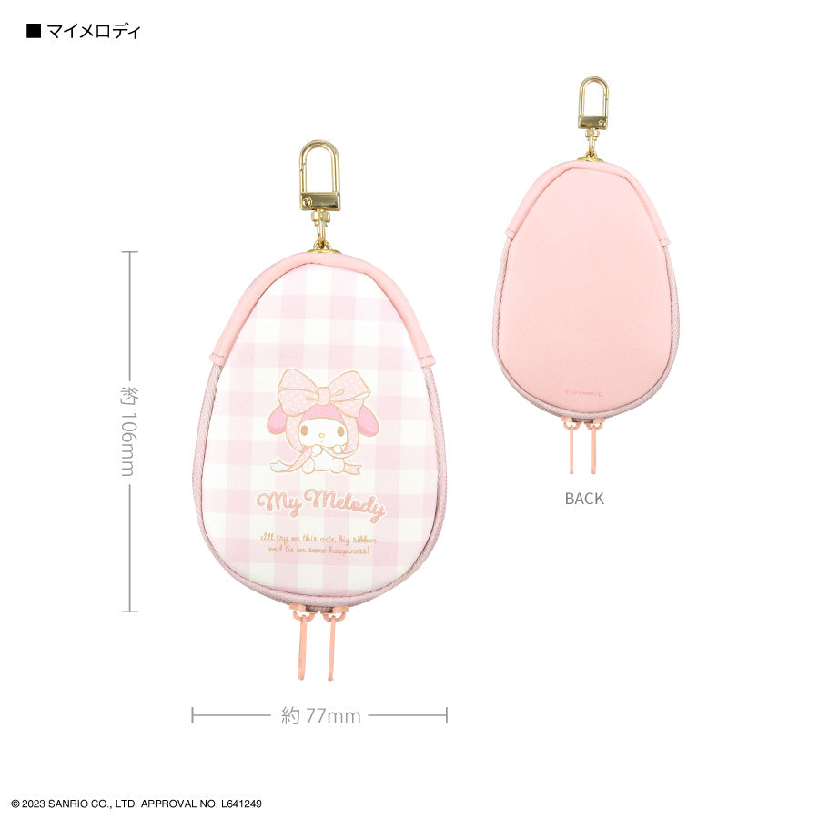 Sanrio Key case 伸縮鎖匙包 Melody/ Kuromi/ Cinnamoroll