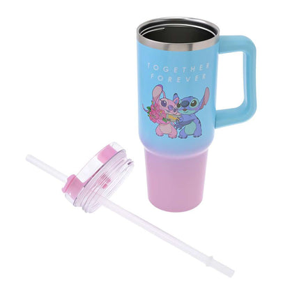 不鏽鋼杯連飲筒 930ml STITCH & ANGEL