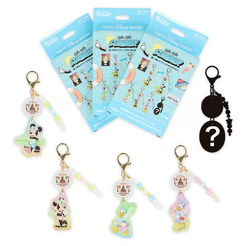 盲抽/ 套裝 Keychain - DisneyLand 園區 Hello Hello Summer