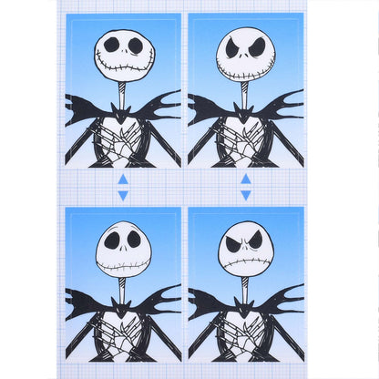 Jack 證件相貼紙  - TIM BURTON'S THE NIGHTMARE BEFORE CHRISTMAS
