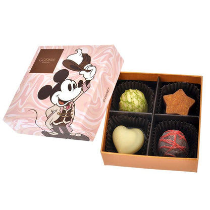 DISNEY VALENTINE  GODIVA Mickey 公仔連朱古力禮盒