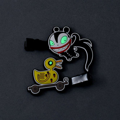 Vampire Teddy 髮夾Set - TIM BURTON'S THE NIGHTMARE BEFORE CHRISTMAS