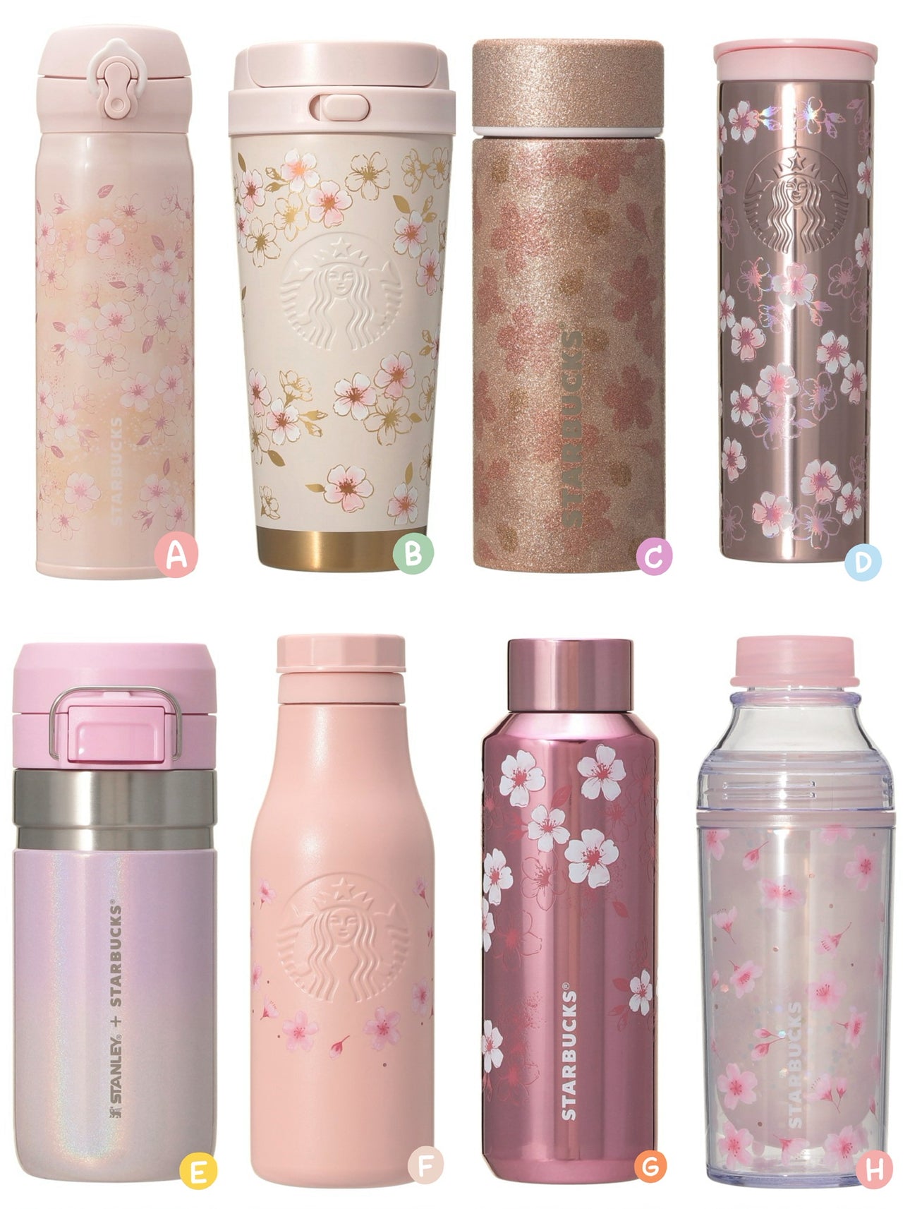 日本 Starbucks x SAKURA Shine Brightly 櫻花系列 2026