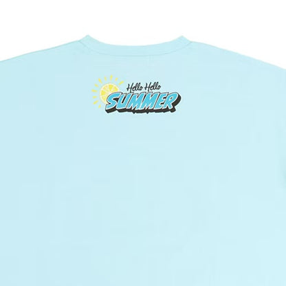 藍色Tee - DisneyLand 園區 Hello Hello Summer