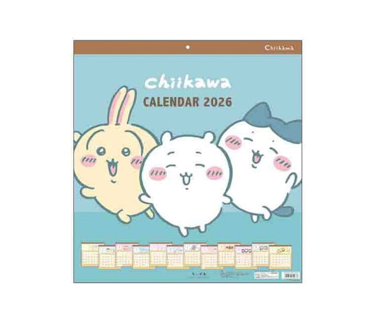 Chiikawa| 小可愛 掛牆月曆 2026 Calendar ちいかわ
