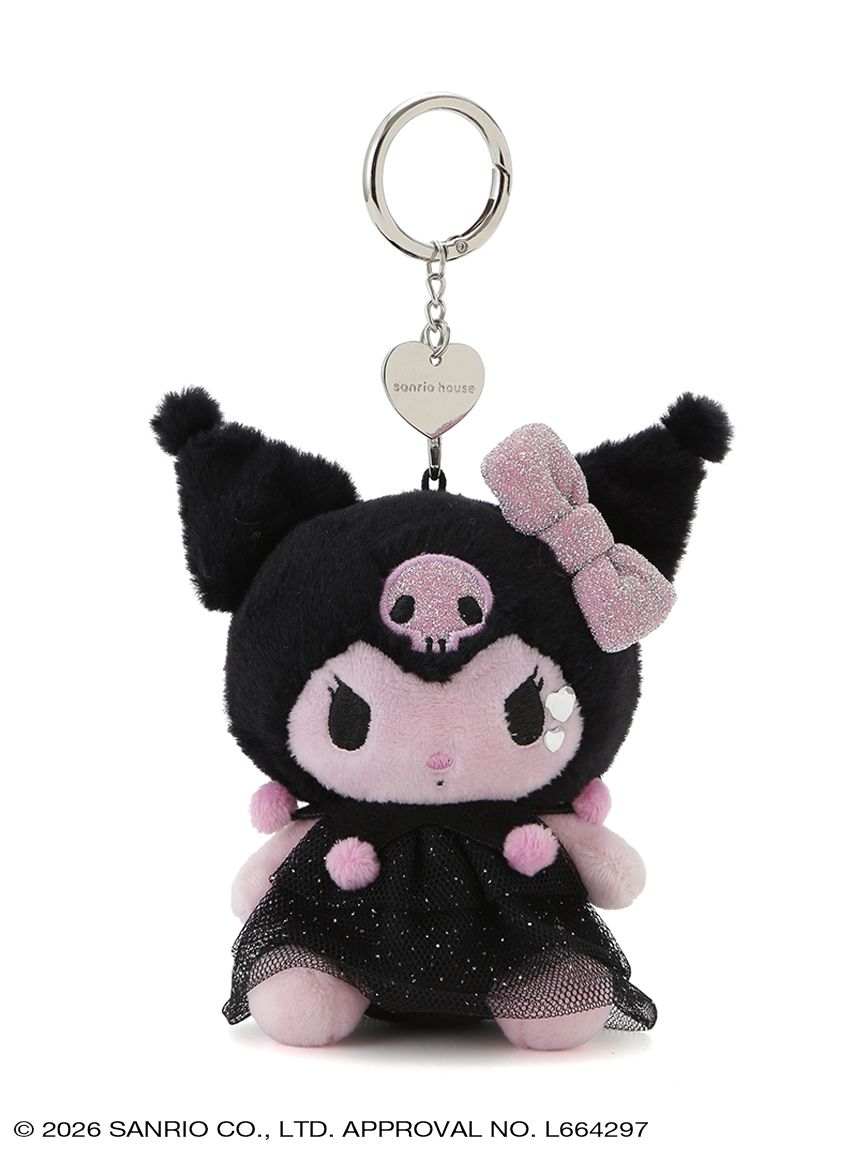 Kitty/ Kuromi/ Usahana/ Melody PINK X BLACK 公仔掛飾| SANRIO HOUSE