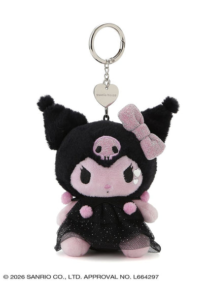 Kitty/ Kuromi/ Usahana/ Melody PINK X BLACK 公仔掛飾| SANRIO HOUSE