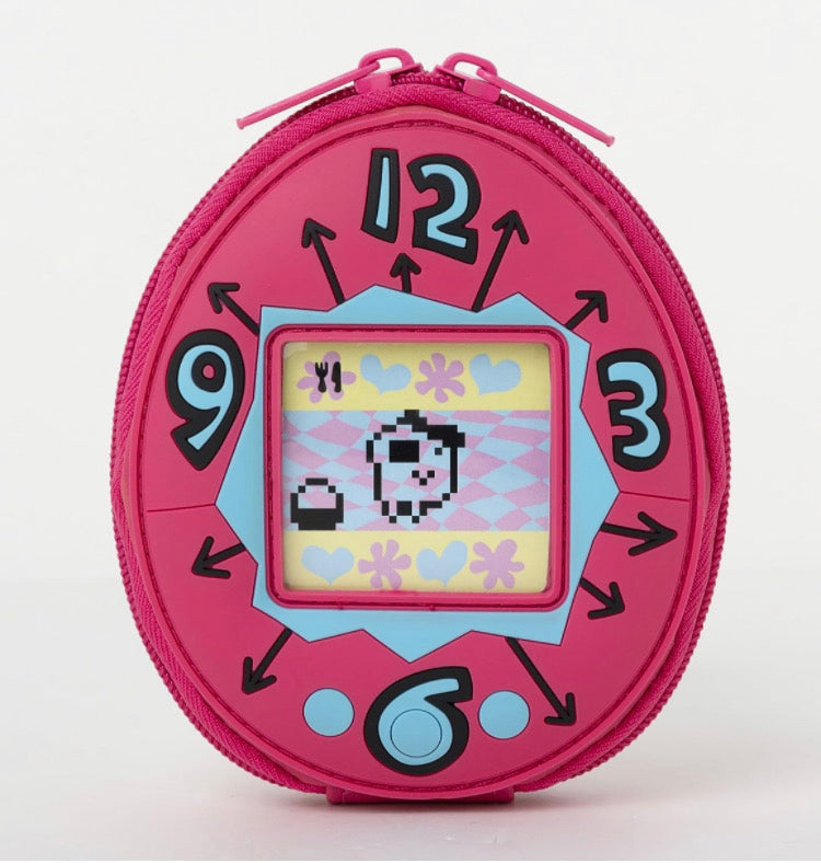 日本雜誌附錄 他媽哥池 小物袋 Tamagotchi Pouch