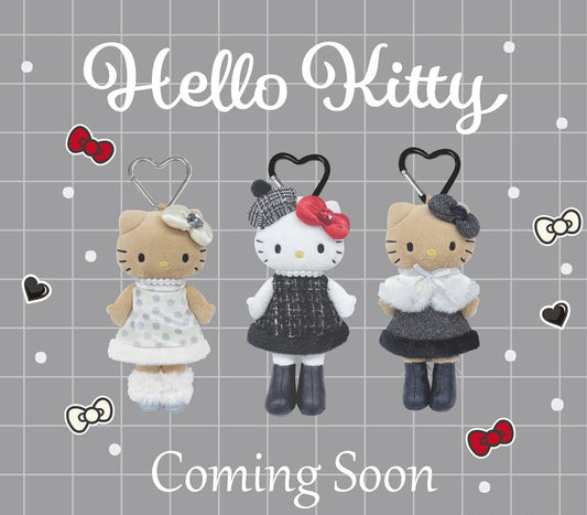 12月下旬 Kitty 日焼け 長腿掛飾 （白色裙/ 黑色裙戴帽/ 披肩）