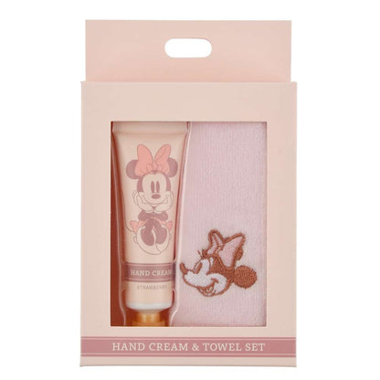 Handcream連手巾套裝 Minnie/ Pooh