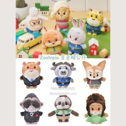 豆豆眼公仔 Zootopia Movie