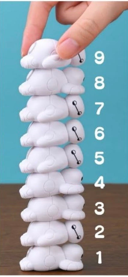 Baymax 層層疊 玩具