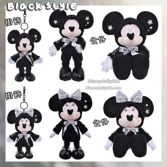 Mickey/ Minnie 掛飾/公仔 ｜ Black Style