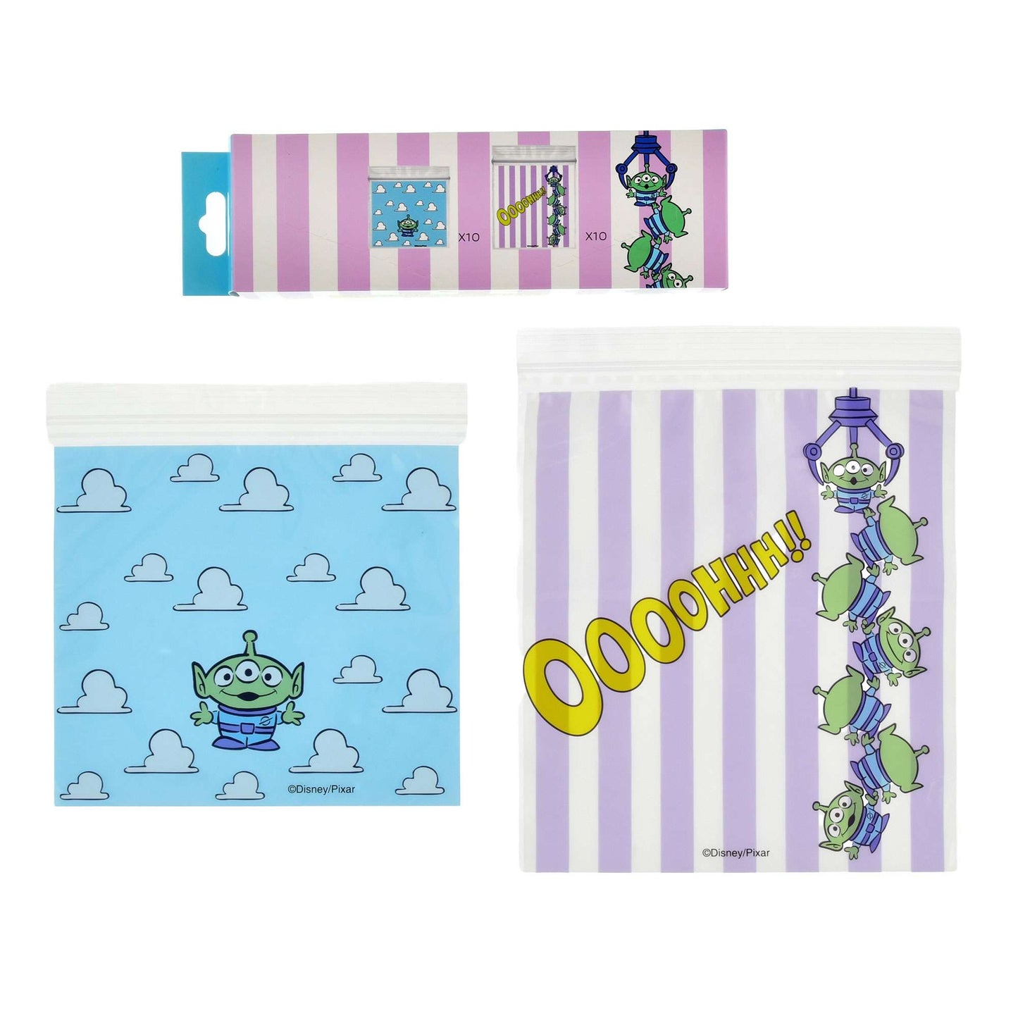 三眼仔Zip bag 收納袋套裝