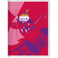 Moomin 呀美x椅子(紅色) B6 Schedule Book 2024