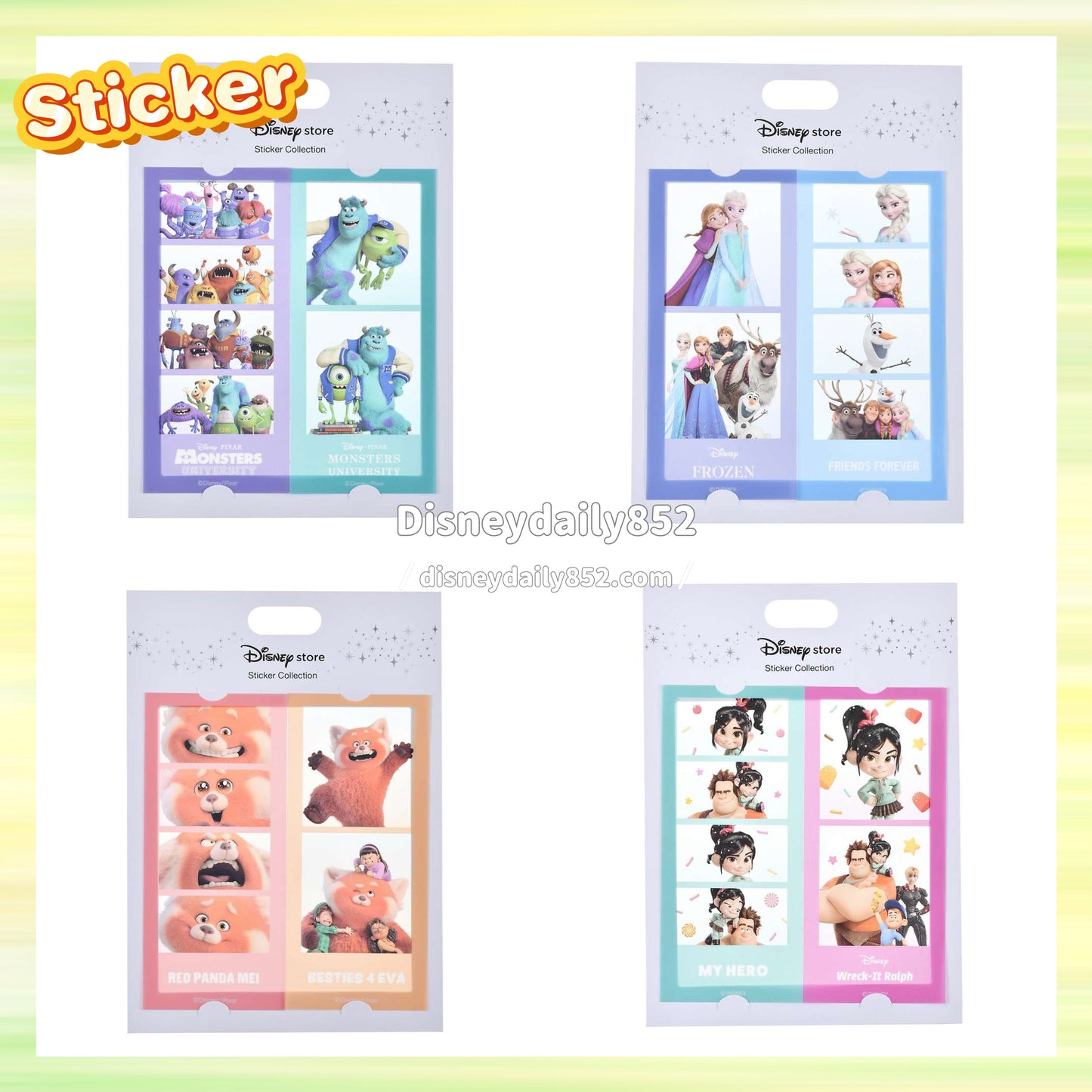 MU/ 美美/ Frozen/ 雲妮露 - Sticker