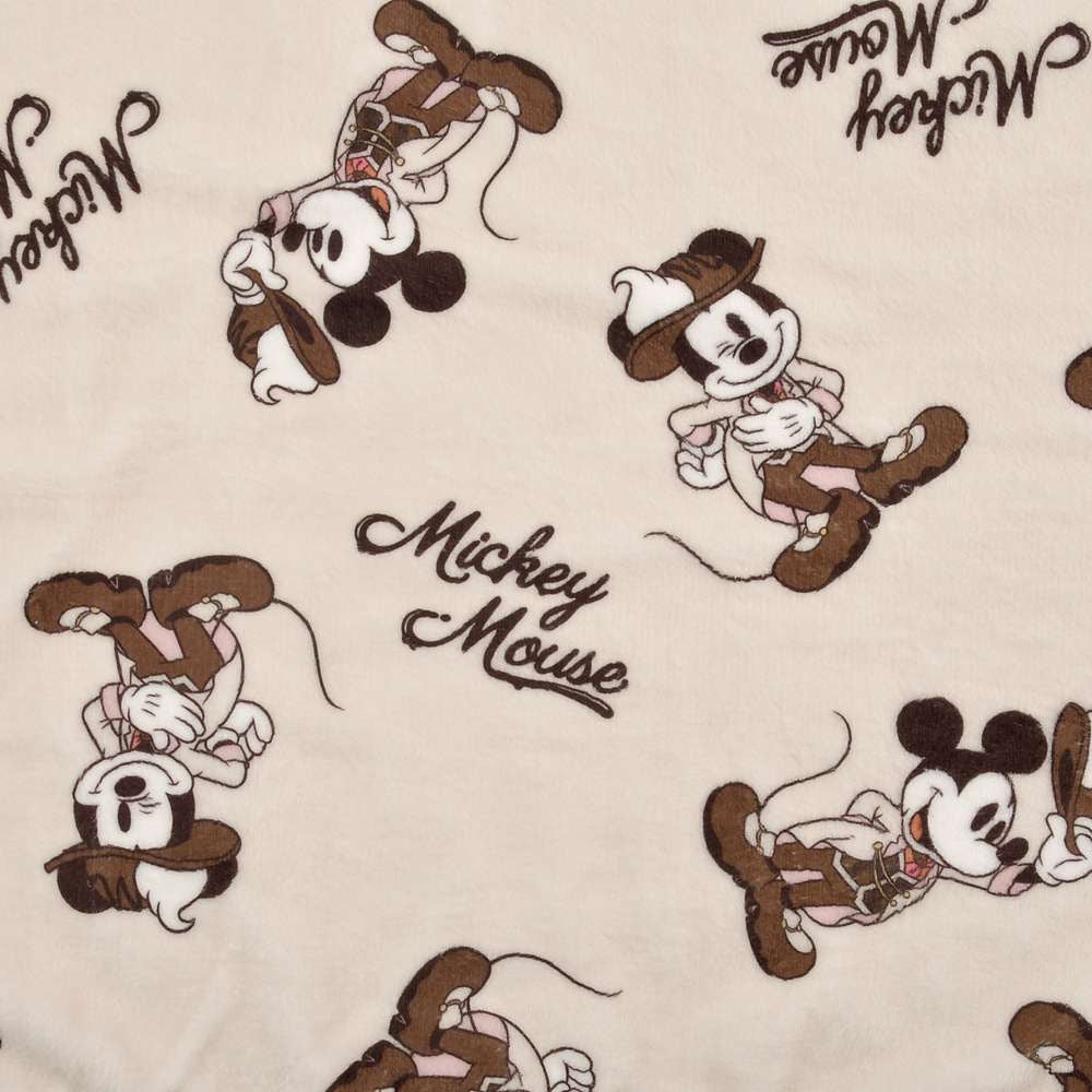 DISNEY VALENTINE Mickey 毛毯連索袋