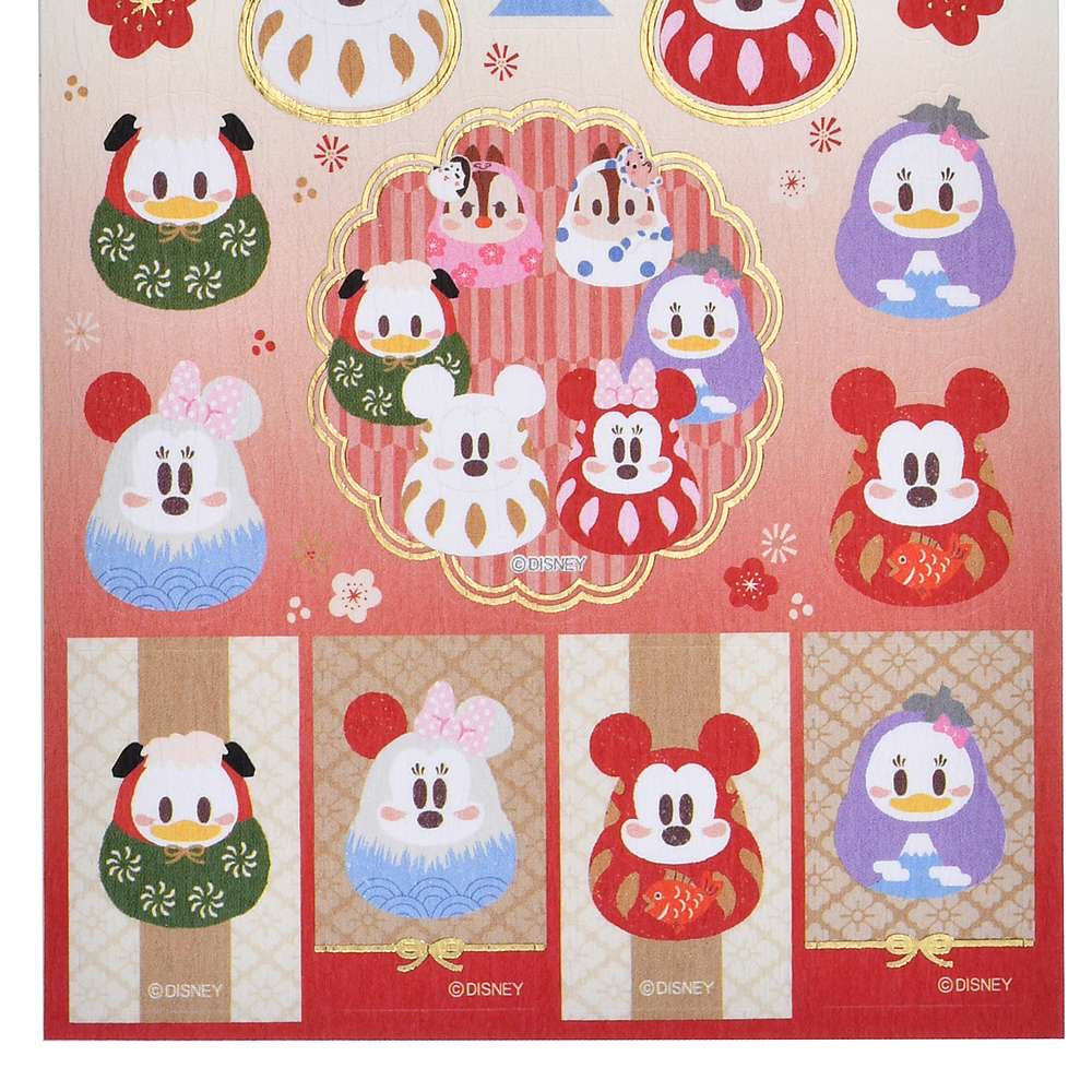 Mickey & Minnie 貼紙｜ New Year 2026