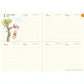 Winnie the Pooh (Some paths are lestined to cross) B6 Schedule Book 2024
