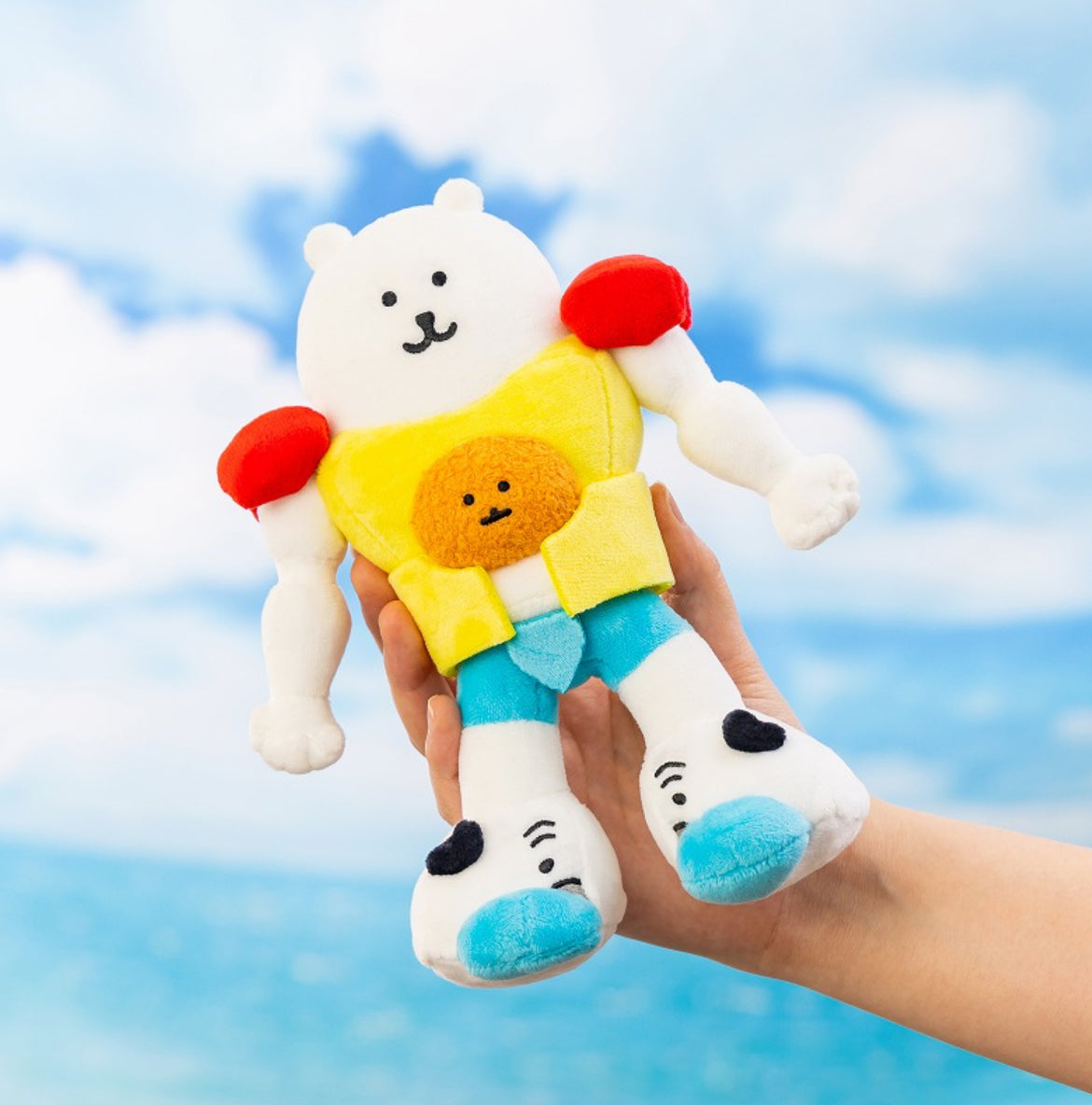 白熊！八哥！可樂餅！ Gundam 機械人公仔掛飾  ナガノの白熊