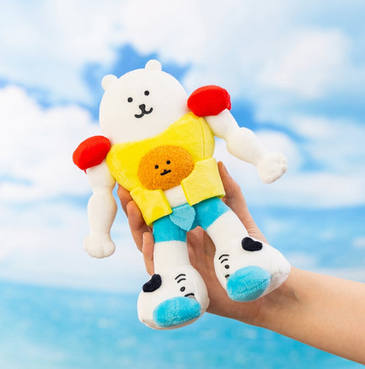 白熊！八哥！可樂餅！ Gundam 機械人公仔掛飾  ナガノの白熊