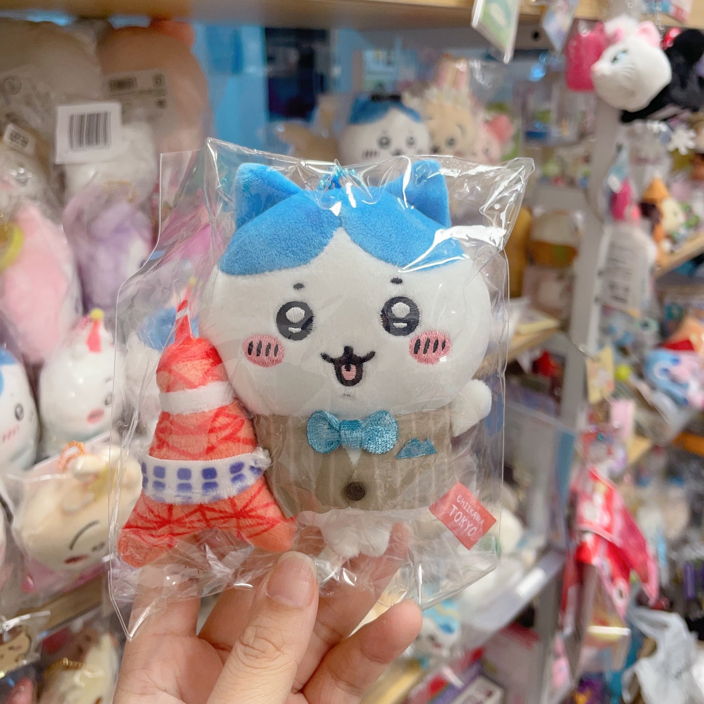 玩貨 東京 當地限定 Chiikawa 小可愛/ 小八/ 小兔兔 東京鐵塔公仔掛飾 ちいかわ