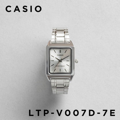 CASIO | LTP-V007  女裝鋼錶 10色
