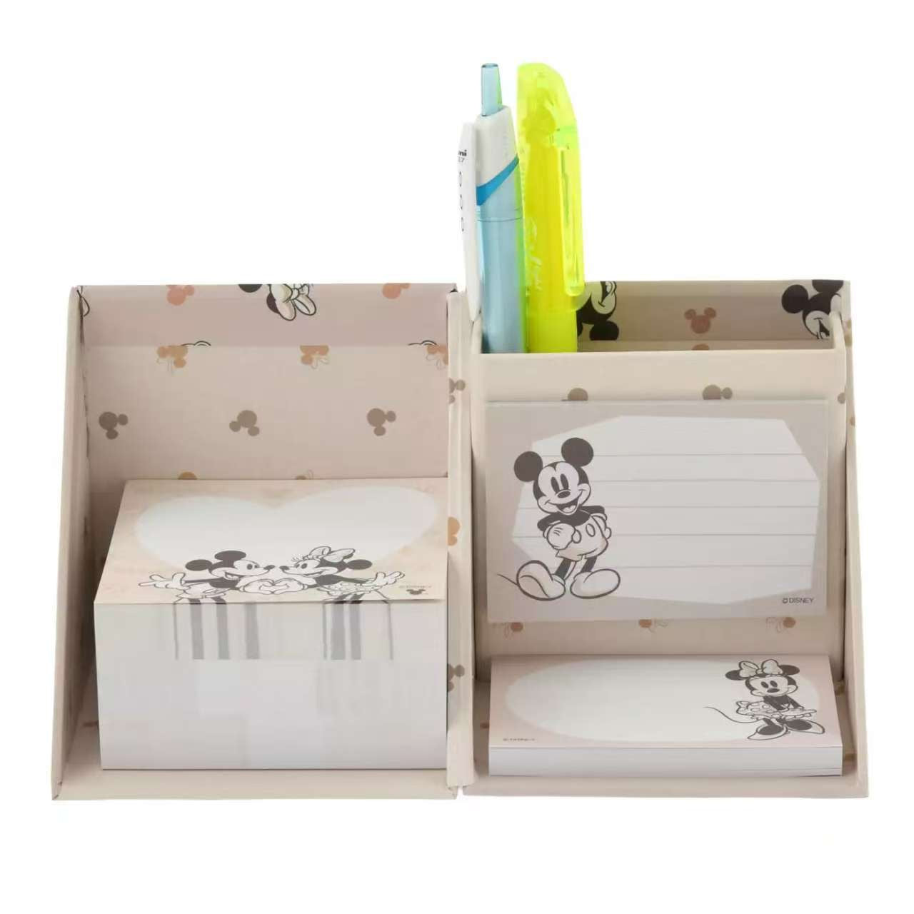 Memo Box 連筆座  Mickey & Minnie/ Peter Pan