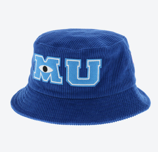 怪獸大學 MU漁夫帽 藍色