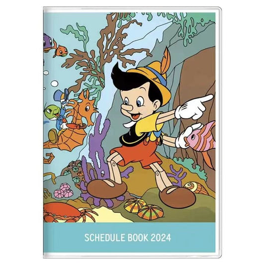 小木偶 Pinocchio 海洋款A6 Schedule Book 2024