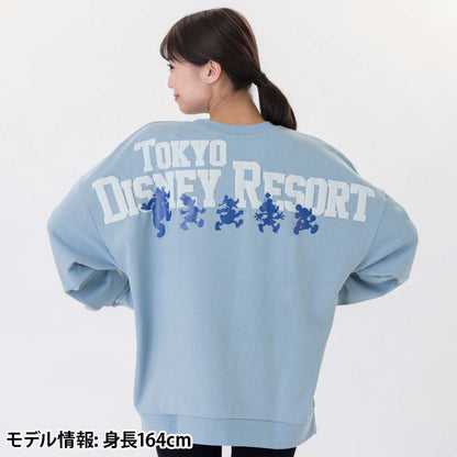 藍色 背面Tokyo Disney Resort 字樣 衛衣