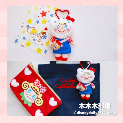 8/3截 Curly x Kitty & Tiny Chum 公仔掛飾