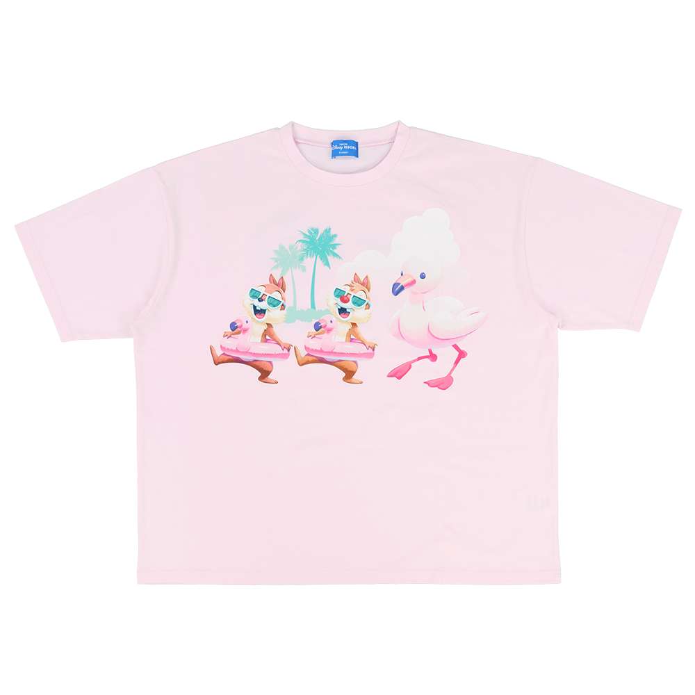 粉紅Tee/ 大頭斜孭袋/ 水樽扣匙扣/ 手帶 SUNNY SUNNY SUMMER