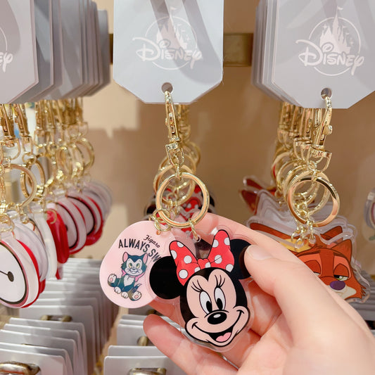 Minnie 牌牌匙扣 key chain fes