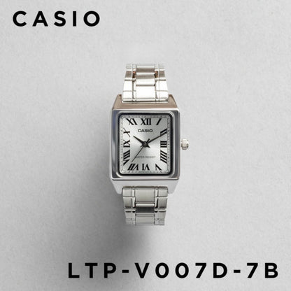 CASIO | LTP-V007  女裝鋼錶 10色