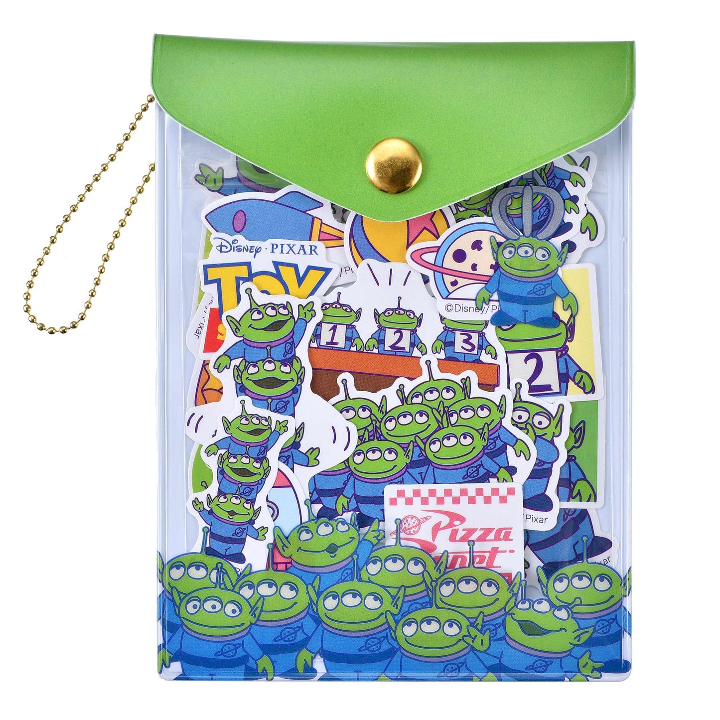 Chip & Dale/ 三眼仔 - Sticker Set 連 Pouch