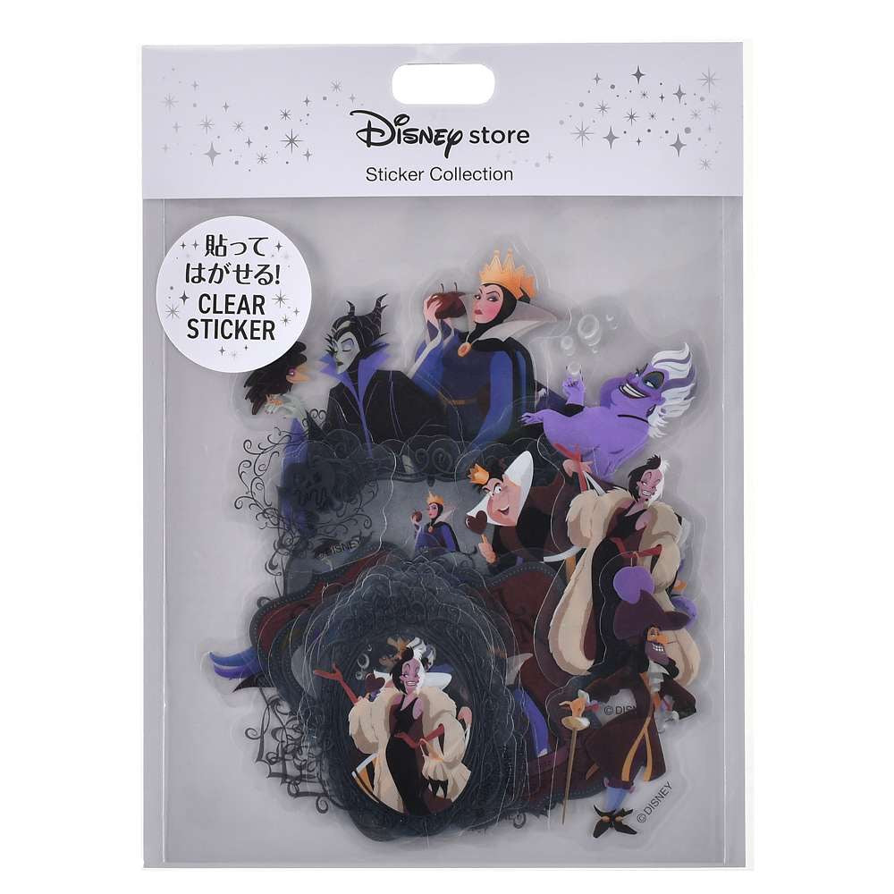 角色人物 大貼紙套裝  - Disney Halloween 2026 VILLAINS