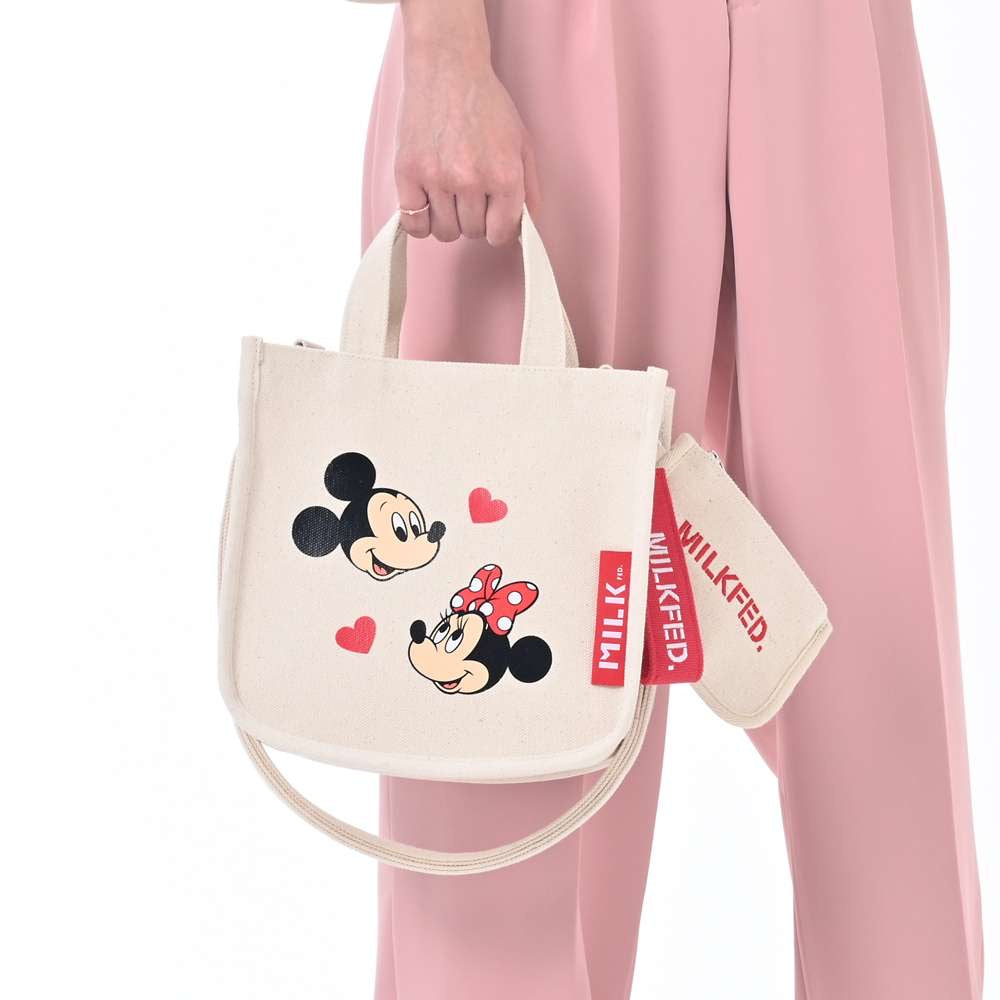 Minnie 2Way 斜揹袋 ｜ MilkFed x Disney