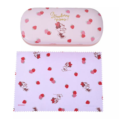 Minnie 士多啤梨 眼鏡盒連布 STRAWBERRY COLLECTION