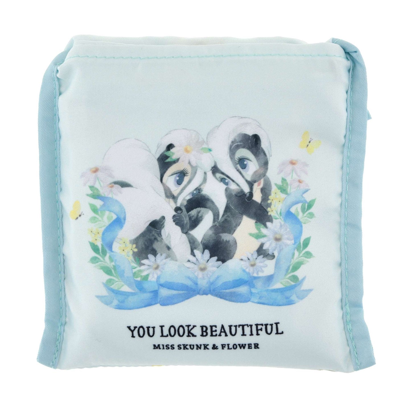 Flower &  Ms Skunk 摺疊環保袋 - DISNEY SPRING ROMANCE