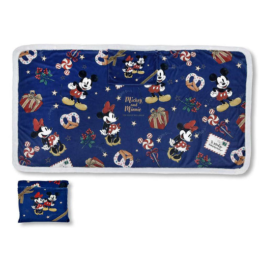 Mickey & Minnie 4Way 毛氈 | Blanket | Warm Goods
