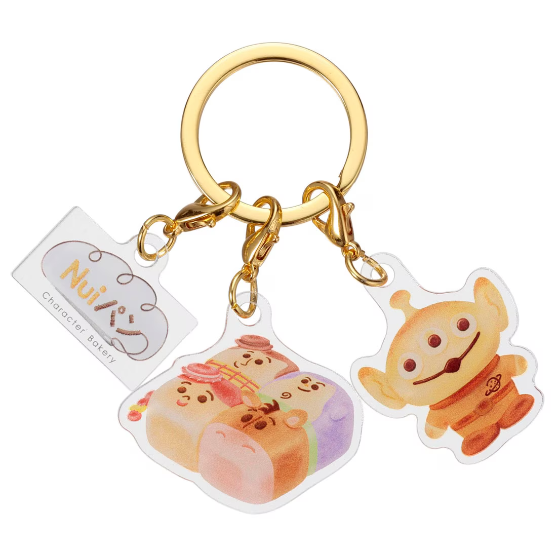 三眼仔3連匙扣 - Disney Bakery nuiPan x Toy Story