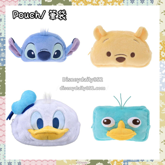Donald/ Pooh/ Stitch/ 泰瑞 Pouch/ 筆袋