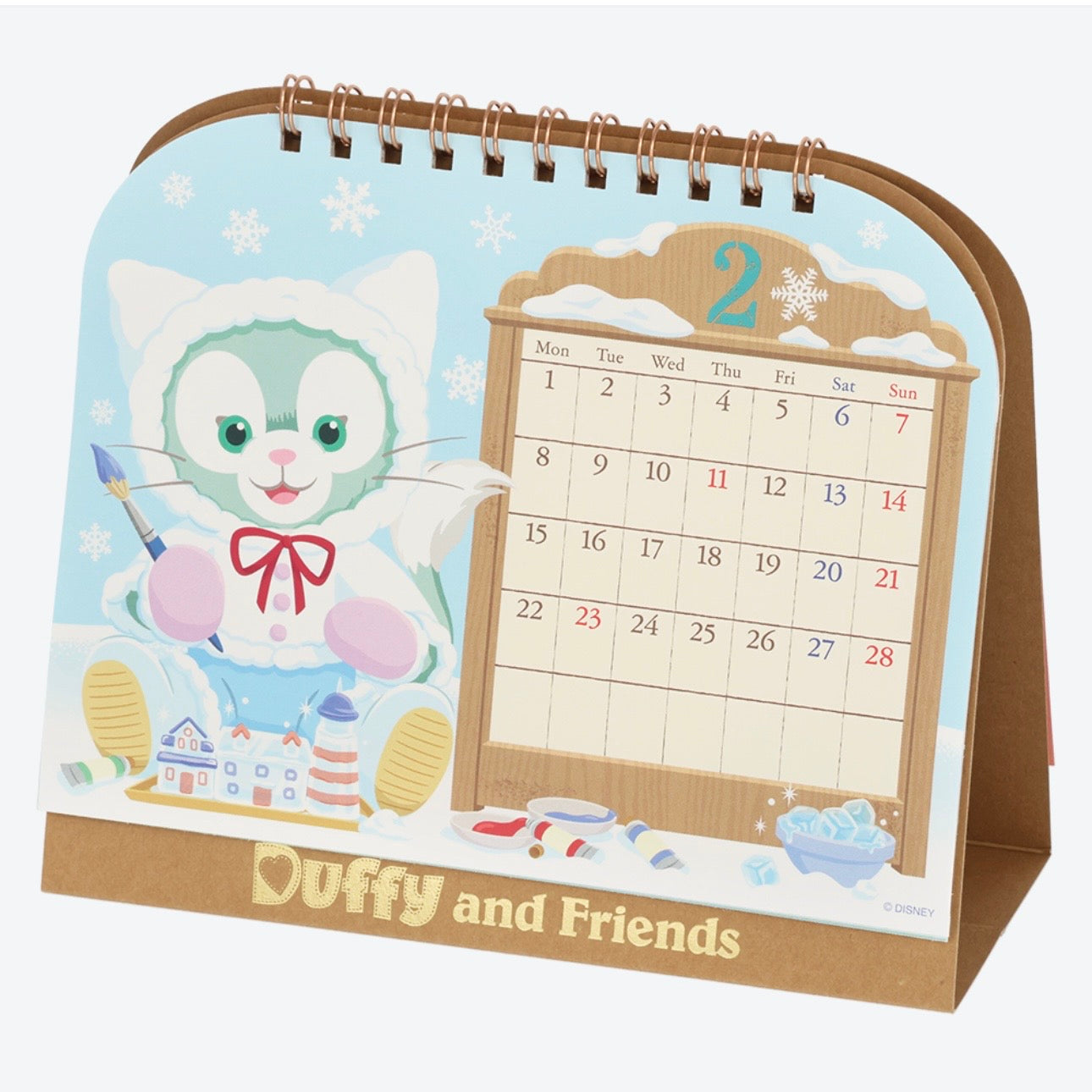 Duffy & Friends 坐枱月曆 Calendar 2027