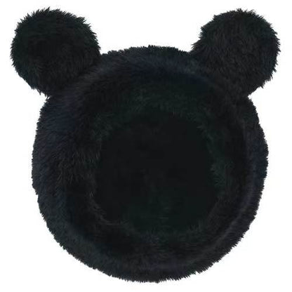 黑色貝雷帽 - Winter Goods At Park