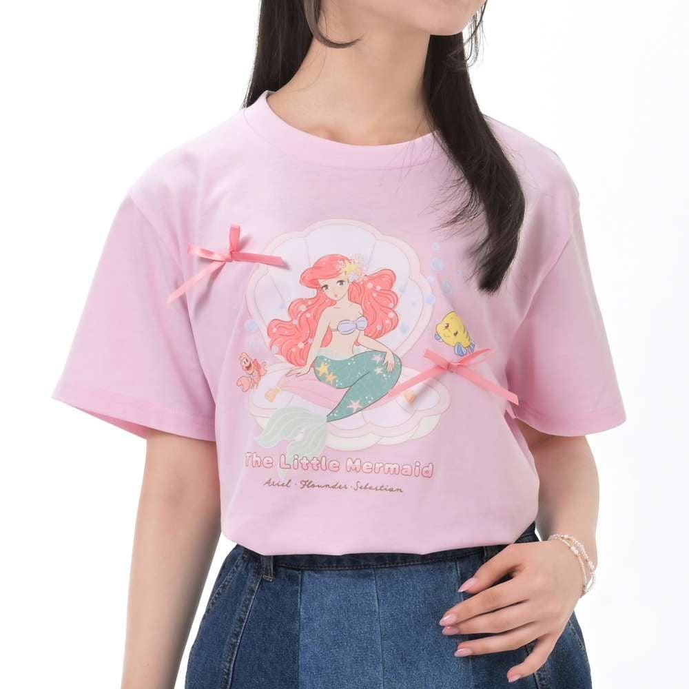 Tee（粉紅色/湖水綠) - ILLUSTRATED BY MIKKO