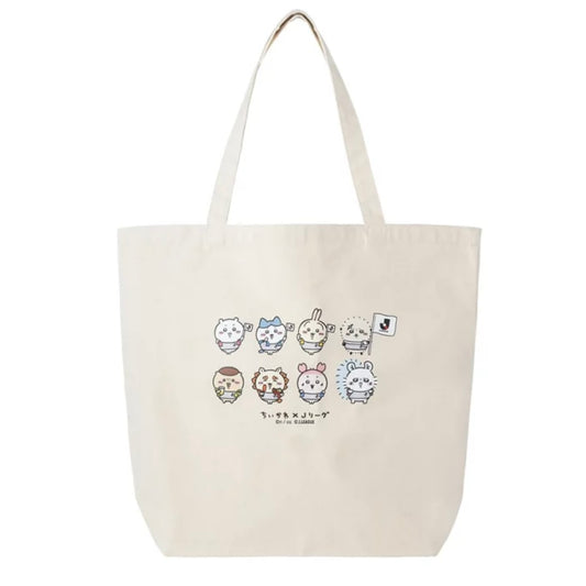 Chiikawa x J League 足球 應援 大Tote Bag 小可愛 ちいかわ