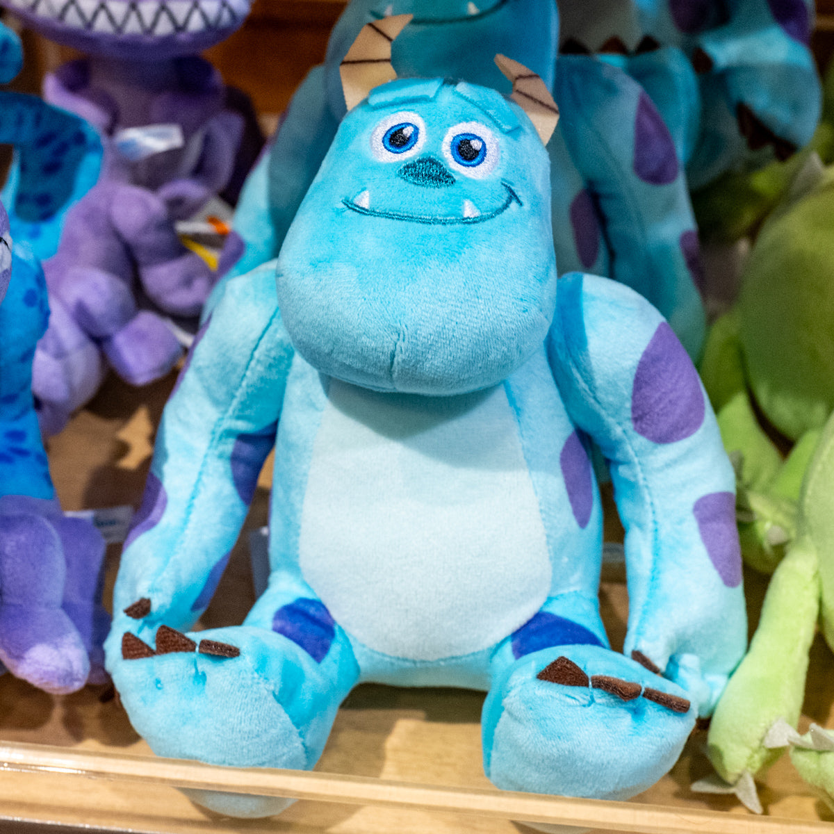 日本｜東京迪士尼園區產品 怪獸公司公仔/ 夾膊頭公仔掛飾